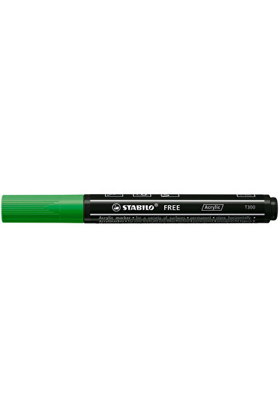 Stabilo Marker acrilic Free Acrylic T300, verde
