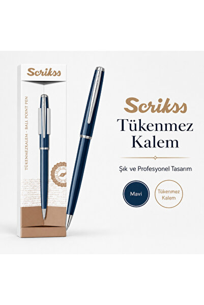 Scrikss Tükenmez Kalem 52 Lacivert