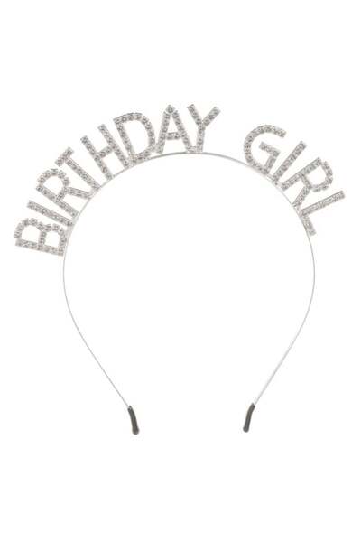 CATIANO Coronita Par Birthday Girl cu Stras de Petrecere