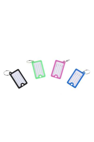 CATIANO Etichete Duble Suspendabile cu Inel 4.8x2.6cm - 12buc
