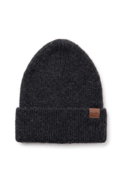 GoWith Unisex Πλισέ Μπερέ από Μαλλί Αλπακά