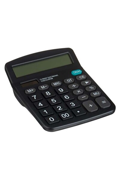 CATIANO Calculator Urban Negru cu 12 Cifre 12x14.5x4cm