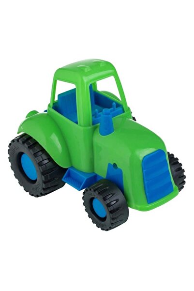 CATIANO Tractor Jucarie Verde Albastru 18cm