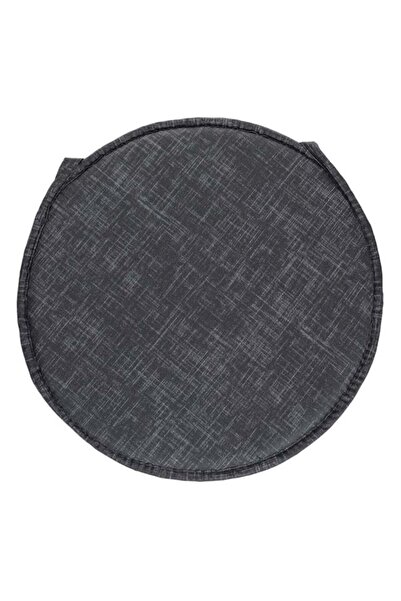 CATIANO Perna Scaun Rotunda Neagra 38cm