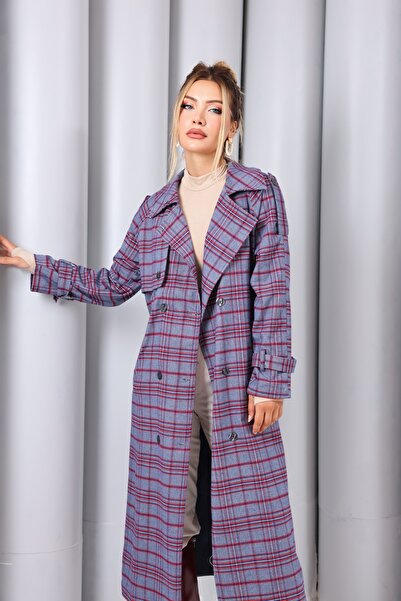 Heggo Rose Women's Oversize Trench Coat