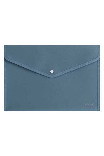 CATIANO Mapa A4 Albastru Denim cu Capsa 26x33.5cm