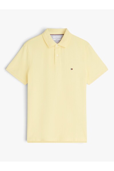 Tommy Hilfiger 1985 REGULAR POLO Erkek Sarı Polo - MW0MW17770
