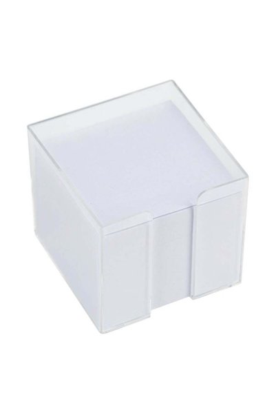 CATIANO Blocnotes albastru în cutie de plastic 8.5x8.5cm - 700F
