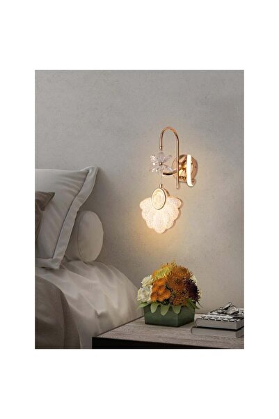 best power Led Gold Wall Sconce with Three Lighting Levels for Bedroom from