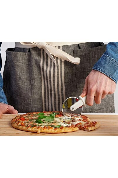 IKEA Plastik Saplı Pizza Kesme Aparatı Uzunluk 18 Cm Hamur Kesici Dilimleme A...