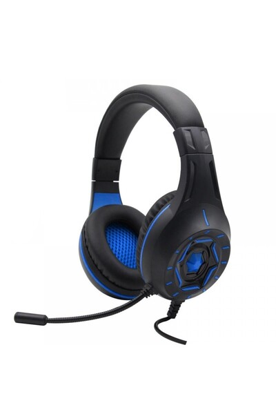 Komc G-314 Ακουστικά Gaming με USB Μπλε - OEM