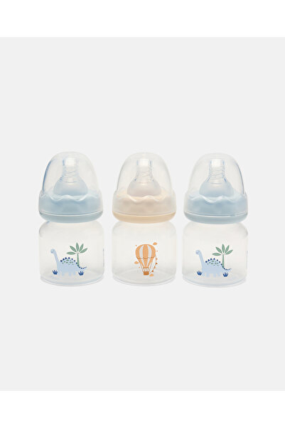 BABIES & More Printed Pack Of 3 Feeding Bottle