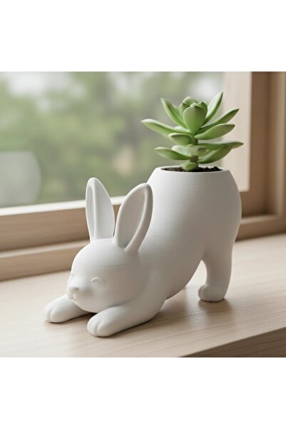 OEM Ghiveci Decorativ Iepuraș pentru Suculente și Plante Mici