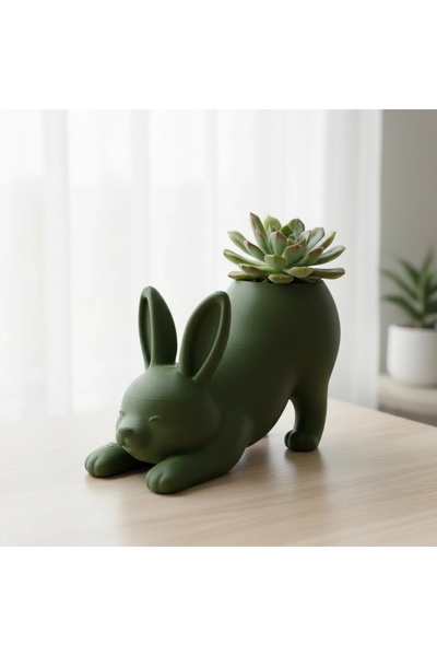OEM Ghiveci Decorativ Iepuraș pentru Suculente și Plante Mici