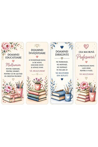 Proprie Semn de carte personalizabil pentru educatoare /profesoare/învățătoar...