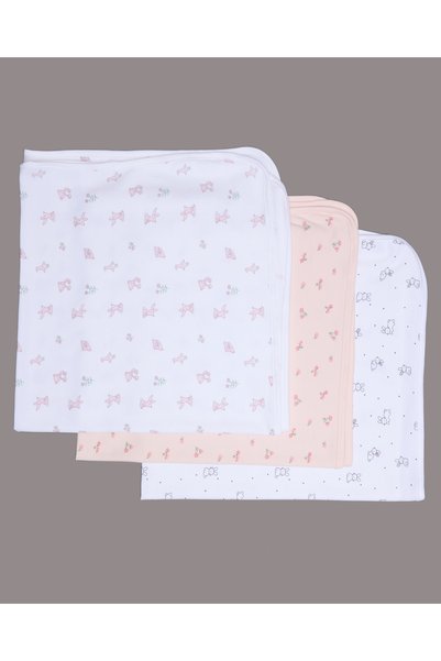 BABIES & More Printed Pack Of 3 Blankets