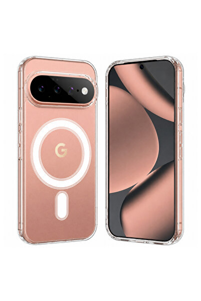 OEM Калъф за Google Pixel 11 Pro SSKY279 MagSafe, Прозрачен, Поликарбонат, TPU