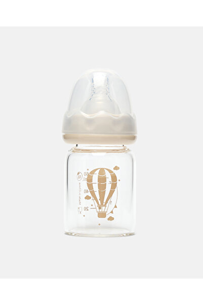 BABIES & More Printed Off White Feeding Bottle