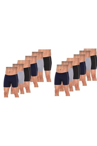 Yıldız Çamaşır 106, 107, 108, Men's Modal Underwear Black, Gray, Navy Blue, B...