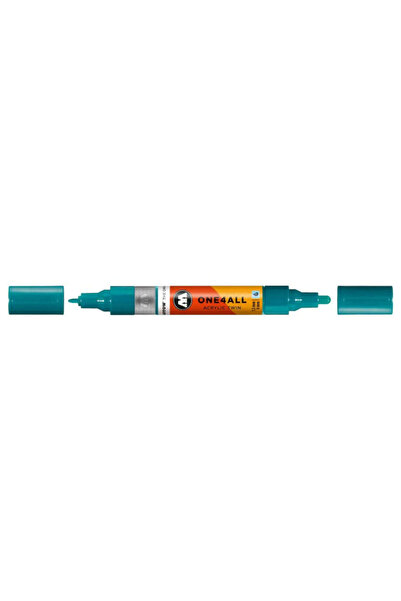 Molotow One4All™ Acrylic Twin 1.5 – 4 mm lagoon blue