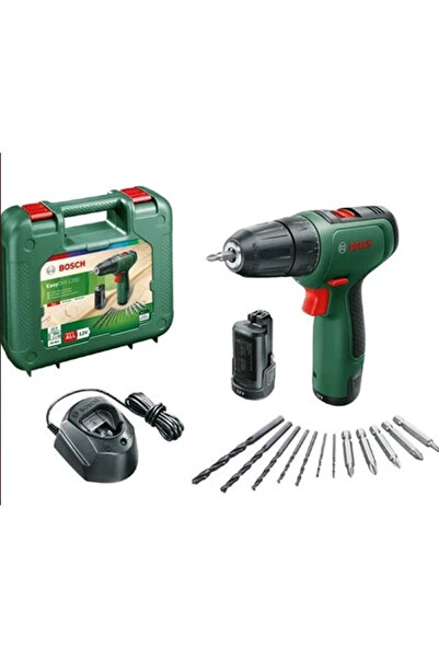 Bosch Easydrill 1200 1,5 Ah Çift Akü Darbesiz Vidalama 10 mm Mandren Özellikl...