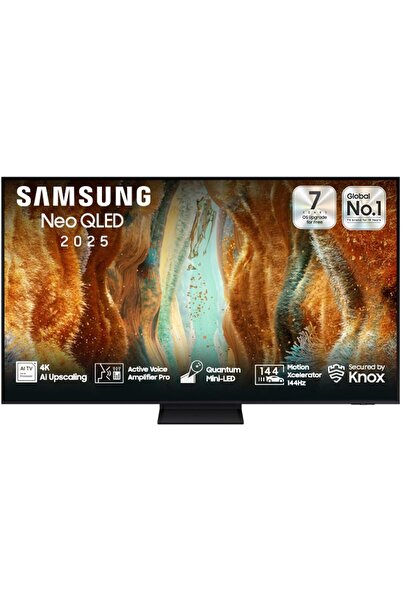 Samsung تلفزيون Neo QLED 4K Mini LED مع معالج NQ4 AI Gen2 طراز QN70F مع تقنية...