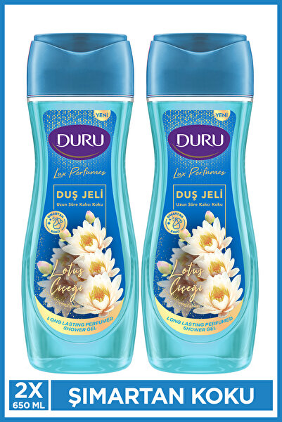 Duru Lux Perfumes Lotus Çiçeği Duş Jeli 2x650 Ml