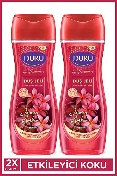 Duru Lux Perfumes Jasmin Amber Duş Jeli 2x650 Ml