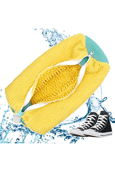 Generic Brand Shoe Washing Bag - Microfiber Lined - Zippered - Wide Range of ...