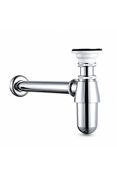 Genel Markalar Kale 200 mm Krom Lavabo Sifonu Süzgeç Dâhil 7080067455