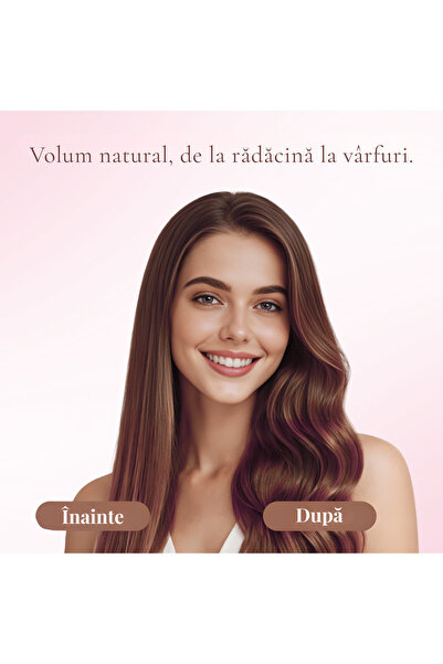 LISSORA Perie termica LISSORA® Infrared Thermal Brush – Volum, Netezire si Ondulare, Tehnologie cu infrarosu, Control digital, Powder Pink