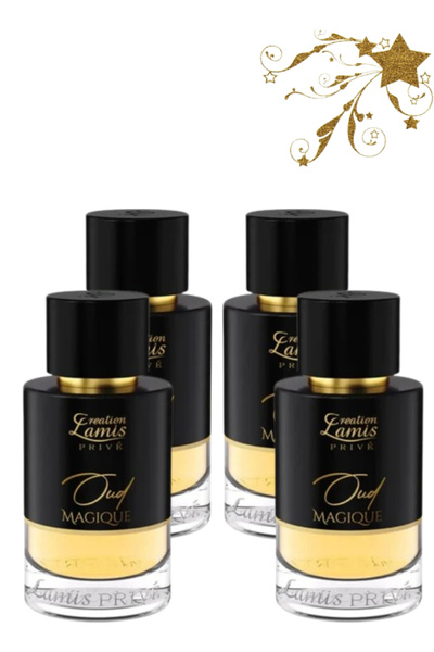 Creation Lamis 4 Pieces Prive Oud Magique Perfume 100 ML