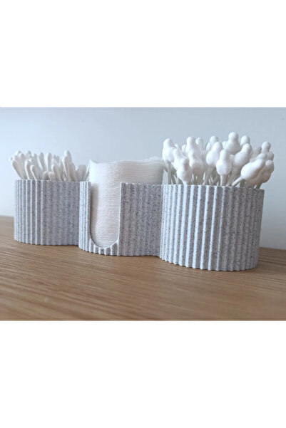 daısydecoratıon Makeup Removal Cotton and Cotton Swab Storage Box