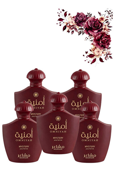 MASHAER 5 Pieces Omniyah Mystery Perfume 100 ML