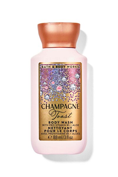 Bath and Body Works غسول الجسم بحجم السفر برائحة الشمبانيا