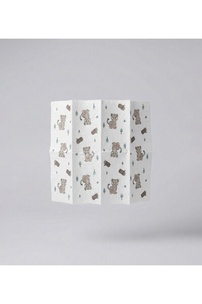 BABIES & More Printed White Wipes
