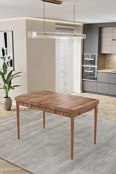 Kaktüs Avm 80x170CM Mutfak Masası Takımı | 4 Kişilik Açılır Masa Sandalye Takımı -Yemek Odası-MDF