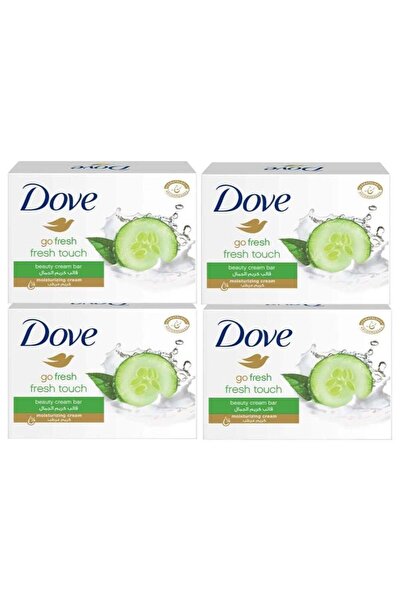 Dove صابون جو فريش بيوتي كريم بار فريش تاتش، 4 × 125 جرام