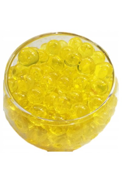Skleplolki Bile de gel 7-8 mm 3000 buc galbene pentru pistol/pușcă