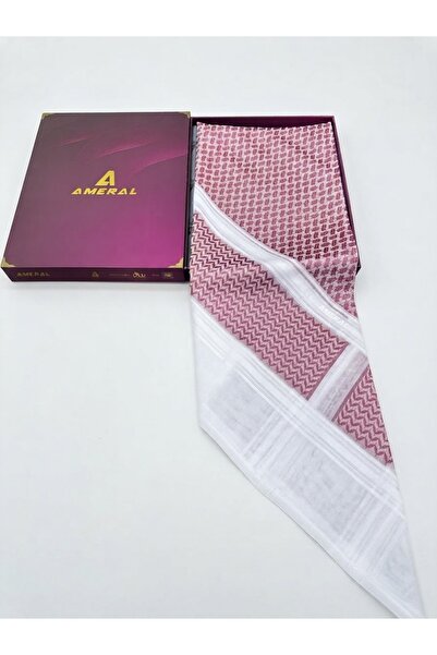 ABAL Shamagh Amiral Royal Laser Print Red Earthy White