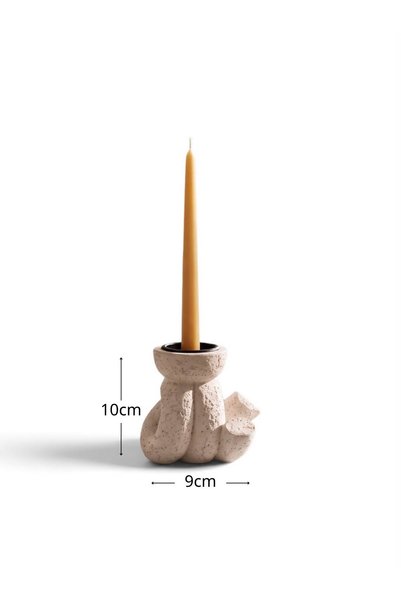 Casco Modern Design Ceramic Candle Holder