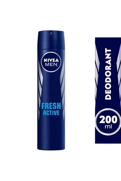 NIVEA Deodorant Spray for Men Fresh Active with Sea Extracts - 200 ml