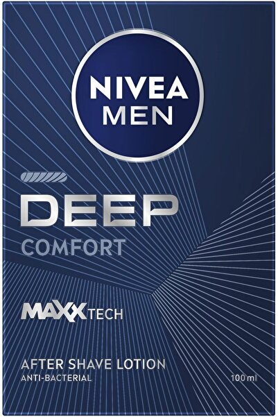 NIVEA لوشن ما بعد الحلاقة للرجال، مضاد للبكتيريا، برائحة الخشب والكربون الأسو...