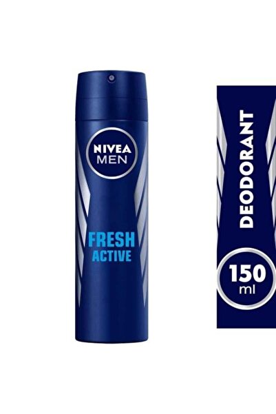 NIVEA Spray Deodorant for Men Fresh Active with Marine Extracts - 150 ml