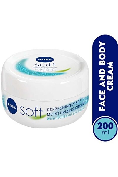 NIVEA Soft Moisturizing Cream Comprehensive Care for Hydrated and Refreshed S...