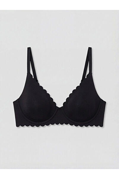 LC Waikiki Lcw Dream Black Underwire Non-Padded T-Shirt Bra