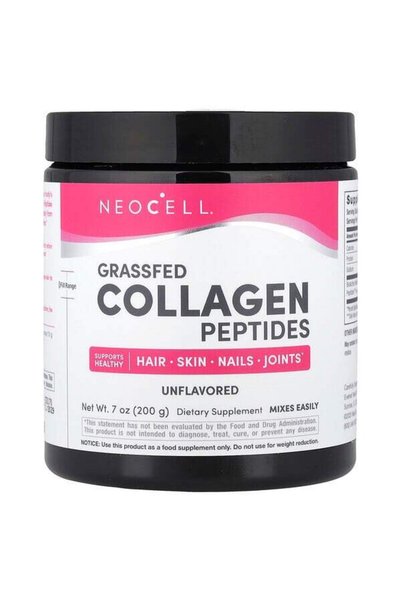 Neocell Grassfed Collagen Peptides, Unflavored, 7 oz (200 g)