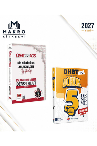 Dizgi Kitap Yargı 2027 ÖABT Din Kültürü ve Ahlak Bilgisi Öğretmenliği DKAB-DH...