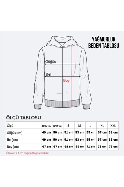 SARI ULTRAS AMED YAĞMURLUK