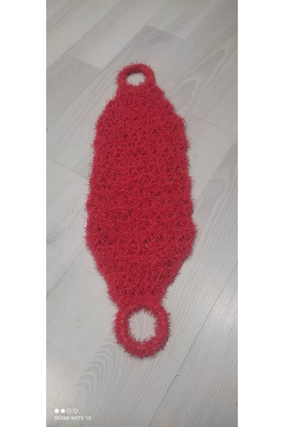 Kevser nur tuhafiye Bath Scrubber Made of Hard Fiber Yarn, Long Model